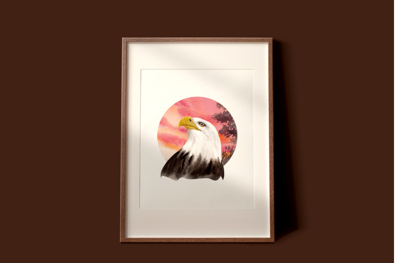 the-eagles-watercolor