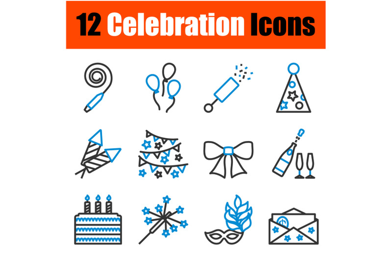 celebration-icon-set