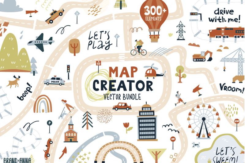 map-creator-vector-bundle