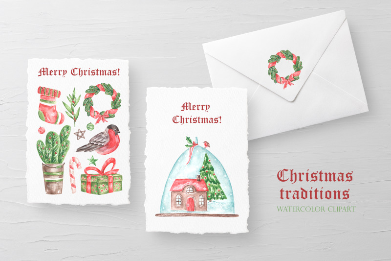 christmas-watercolor-clipart-new-year-winter-christmas-holidays