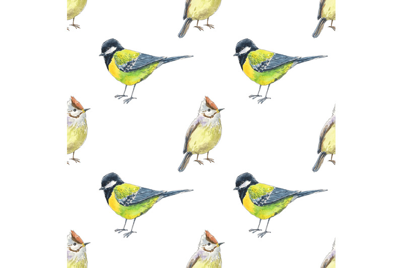 spring-watercolor-pattern-with-little-birds