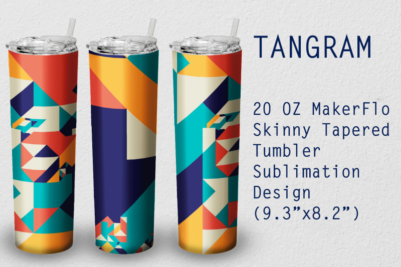 tumbler-tapered-20-oz-sublimation-tangram-wrap-design