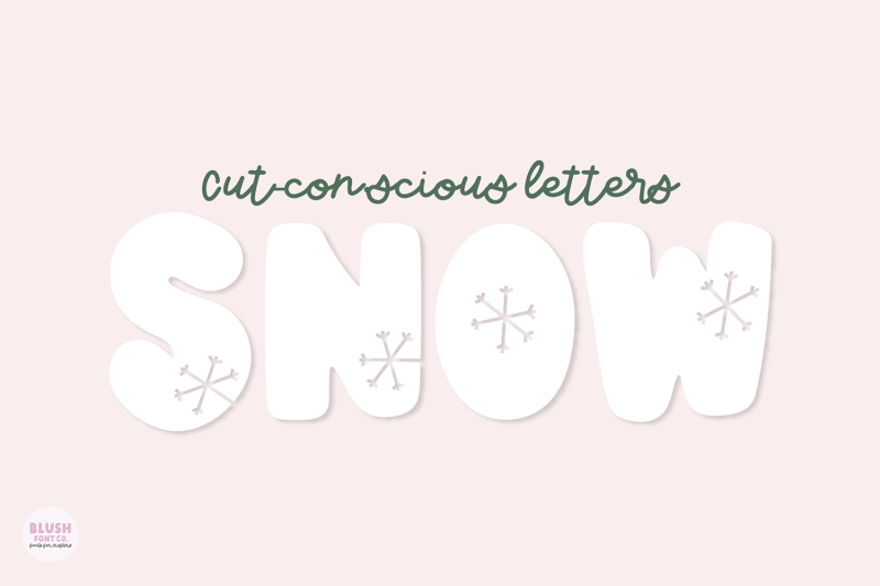 snow-days-winter-snowflake-font