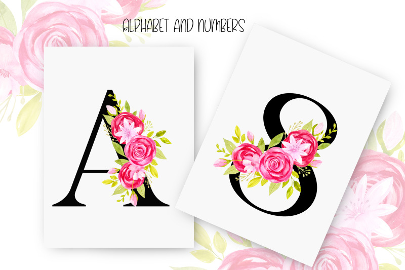 watercolor-floral-alphabet-clipart