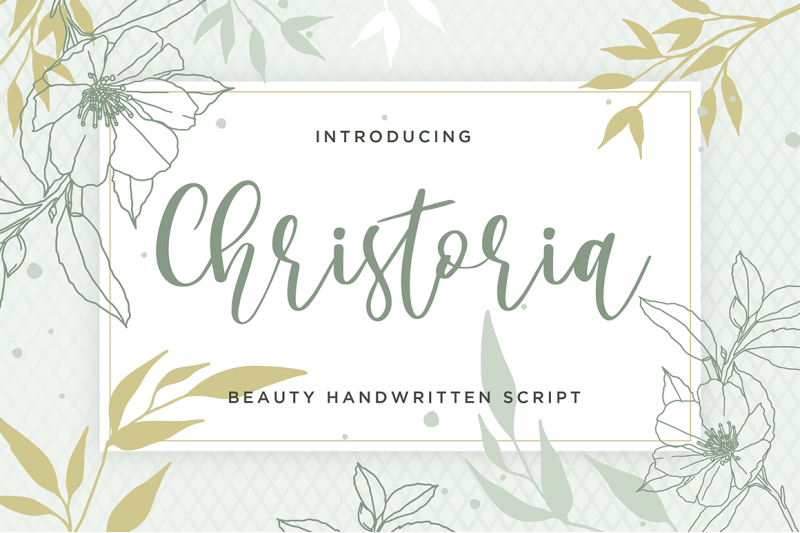 christoria-beauty-handwritten-script