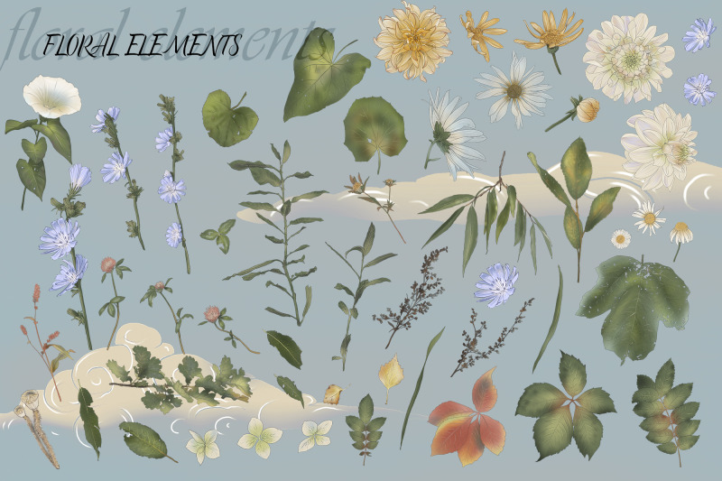 hands-kit-clip-art-floral-celestial-elements-sublimation