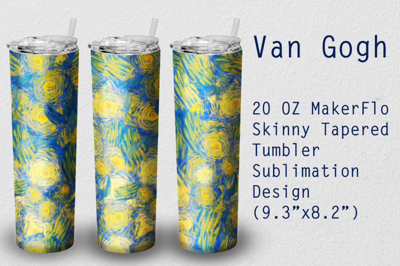 tumbler-tapered-20-oz-sublimation-van-gogh-wrap-design