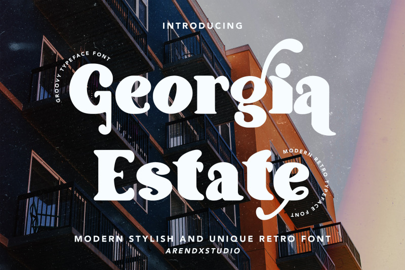 georgia-estate-modern-retro-font