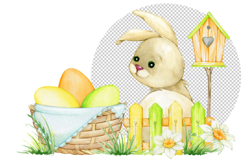 watercolor-clipart-easter-clip-art-printable-poster-eggs-bunny-png