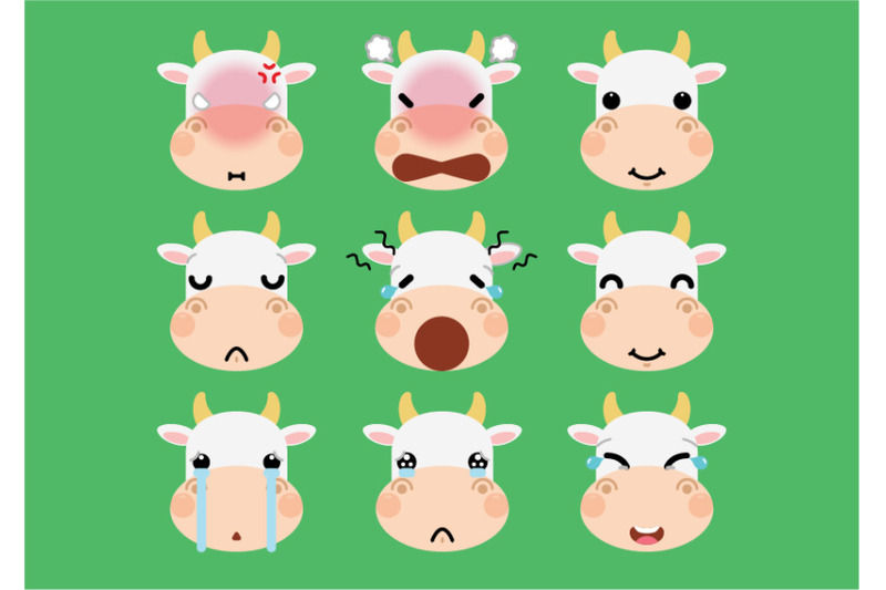 set-of-cute-cartoon-cow-emoji-set-2