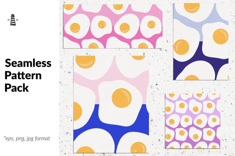 egg-yolk-seamless-patterns