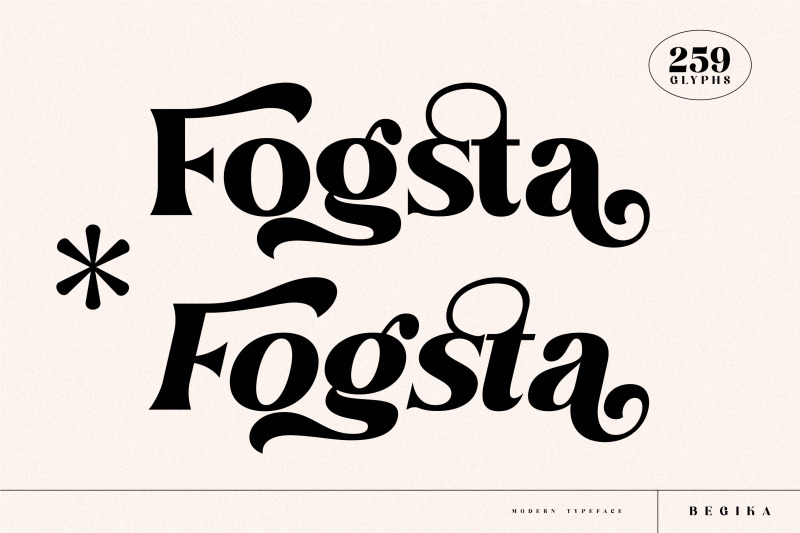 fogsta-typeface