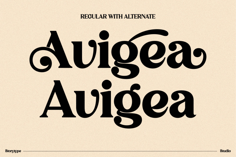 avigea-typeface