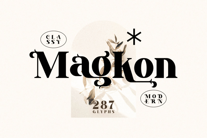 magkon-typeface