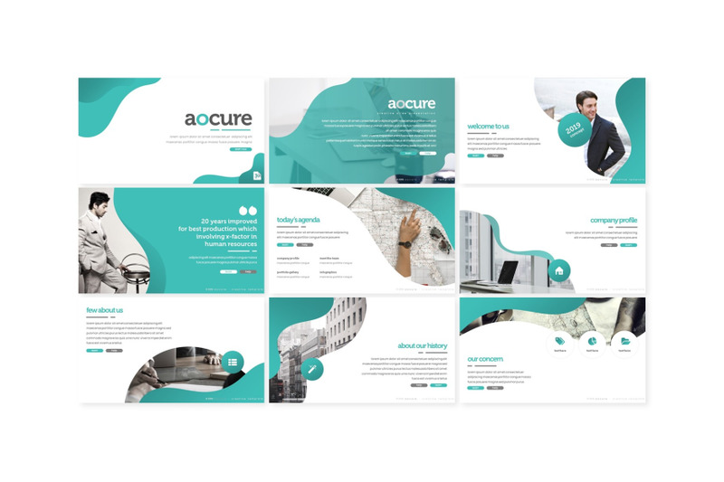 aocure-google-slide-template