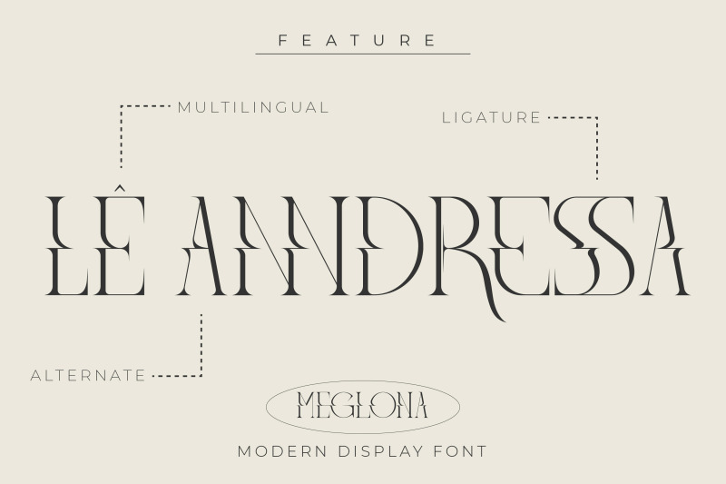 meglona-typeface