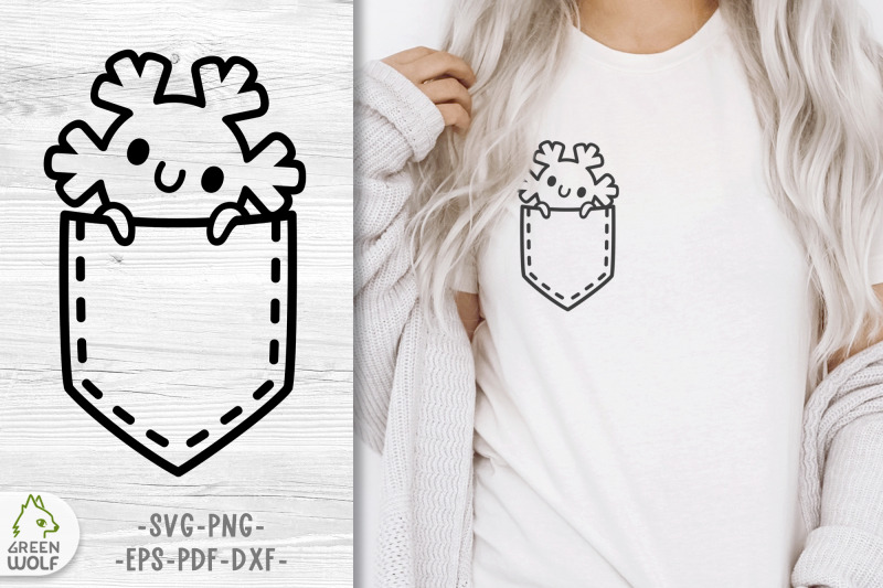 cute-christmas-t-shirt-pocket-svg-design-snowflake-svg-sweatshirt-svg