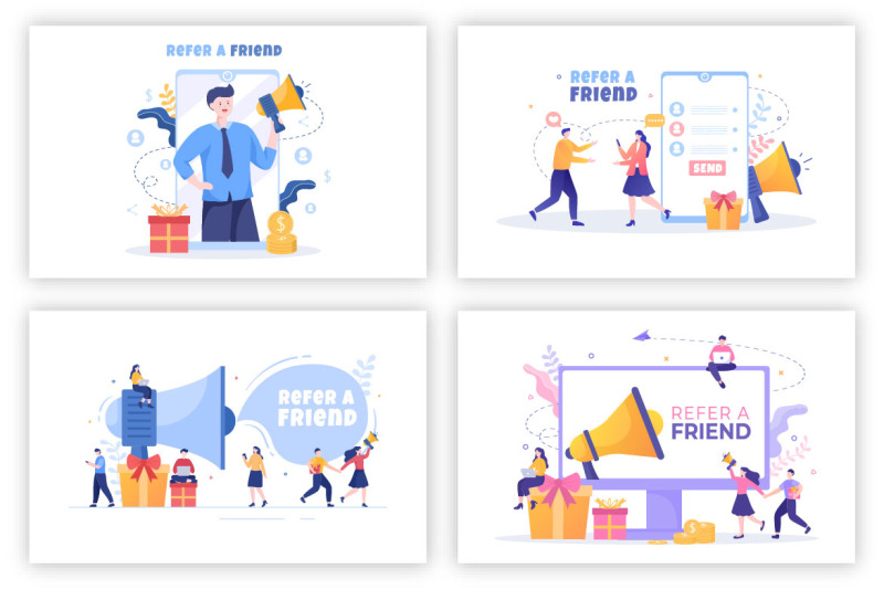 20-refer-a-friend-flat-design-illustration