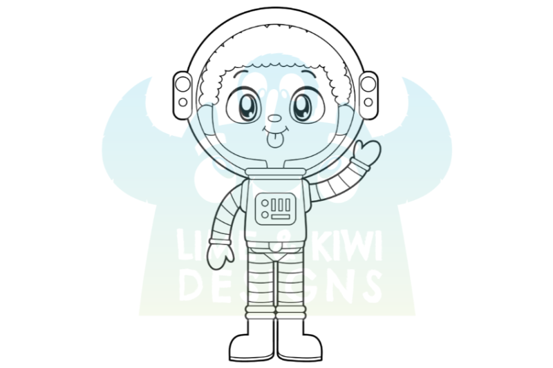 space-astronauts-digital-stamps-lime-and-kiwi-designs