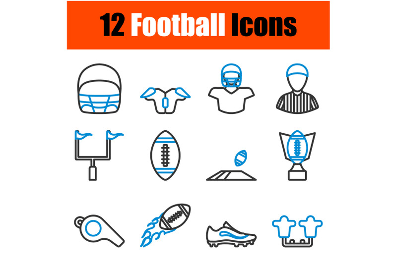 football-icon-set