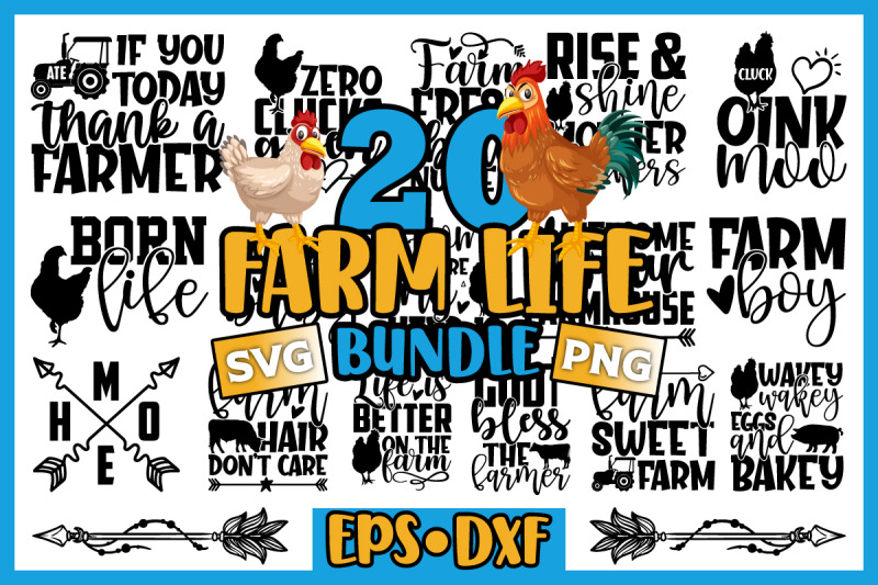 farm-life-svg-bundle-farmhouse-svg-cut-file-cricut-commercial