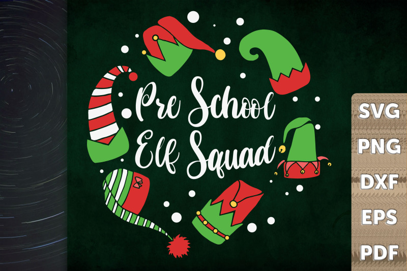 merry-xmas-design-elf-squad-pre-school