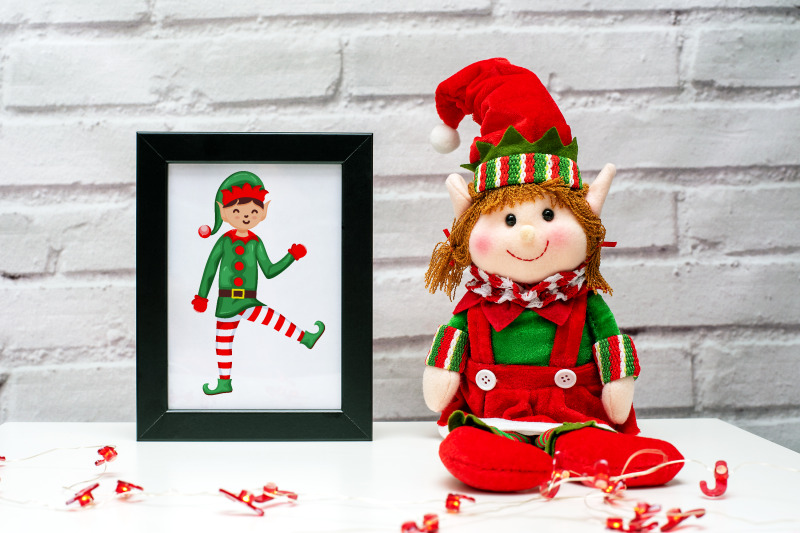 christmas-frame-mockup-elf-mockup-50-holiday-mockup