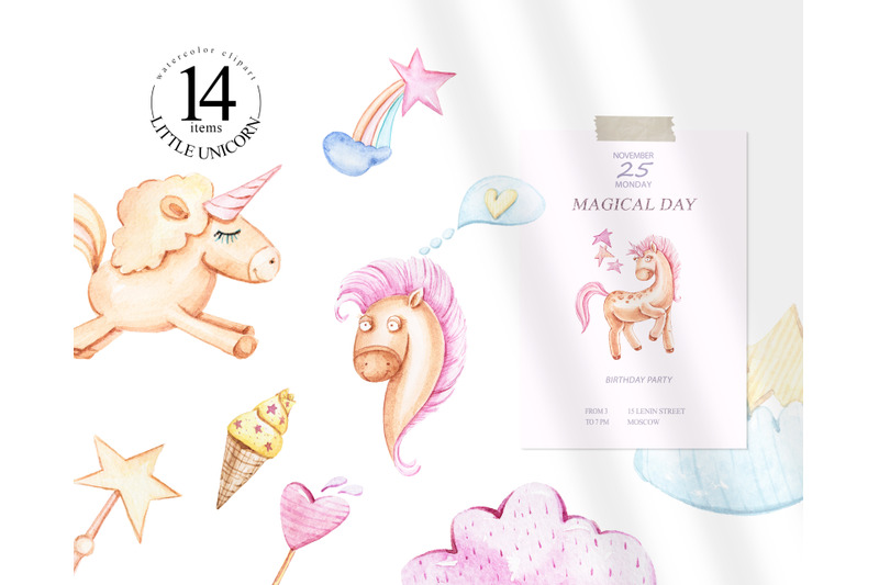 watercolor-valentines-day-unicorns-clipart-14-png-files