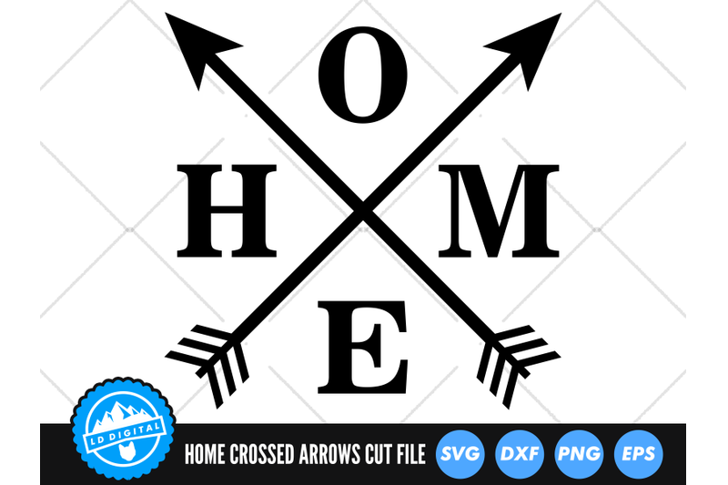 home-crossed-arrows-svg-home-sign-cut-file-home-compass-svg