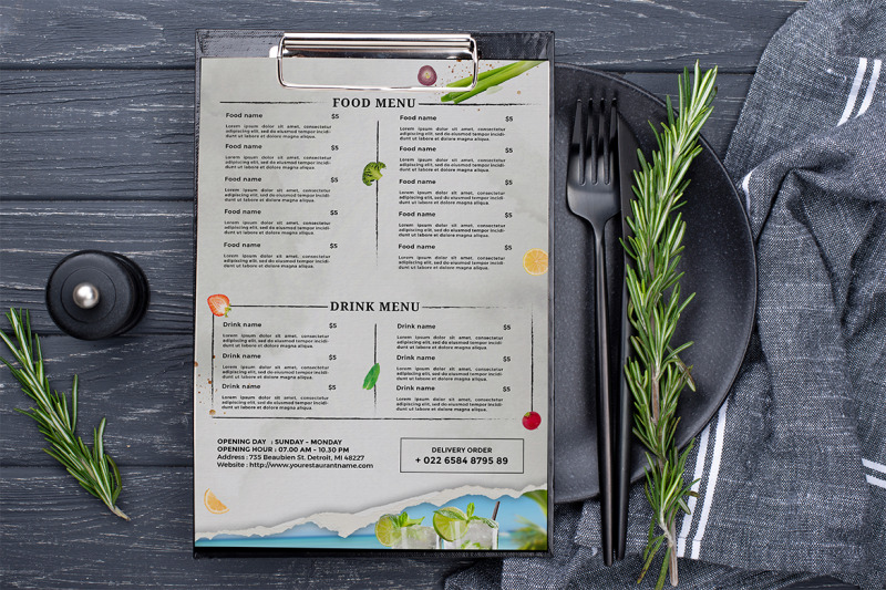 menu-design-template