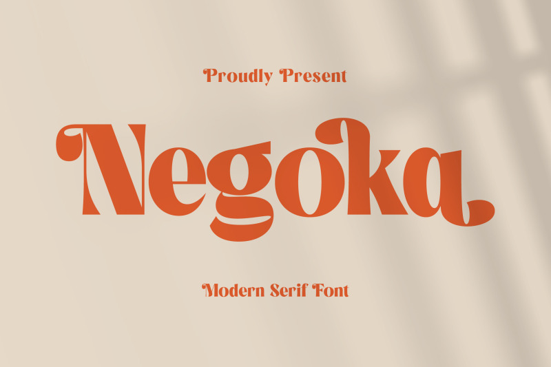 negoka-typeface