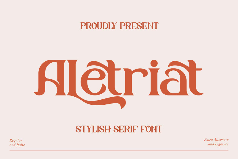 aletriat-typeface