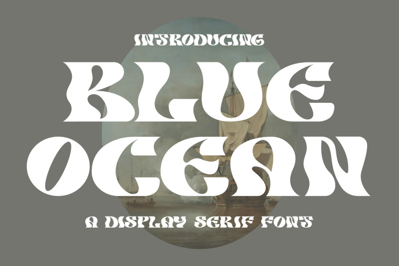 blue-ocean-typeface