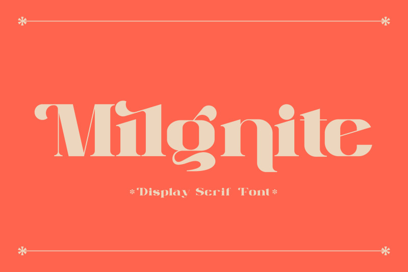 milgnite-typeface