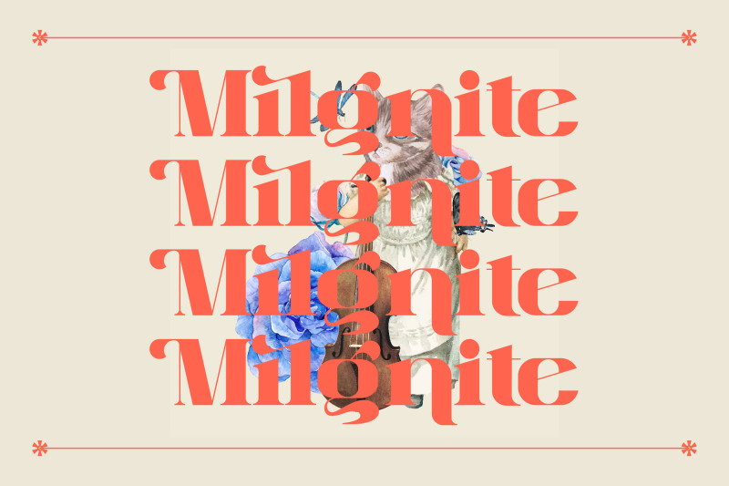 milgnite-typeface