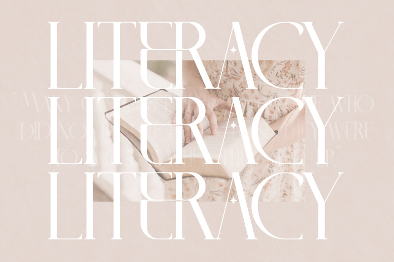 literacy-typeface