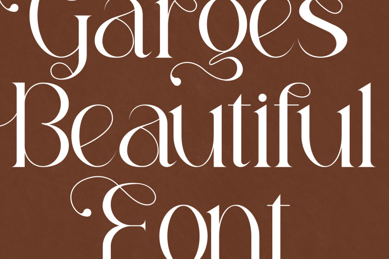 garges-typeface