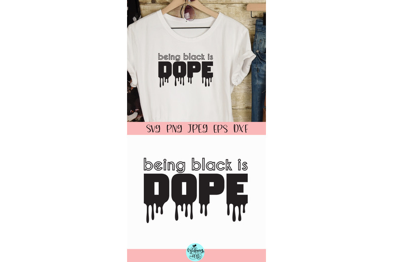 Being black is dope svg, melanin svg By Midmagart | TheHungryJPEG