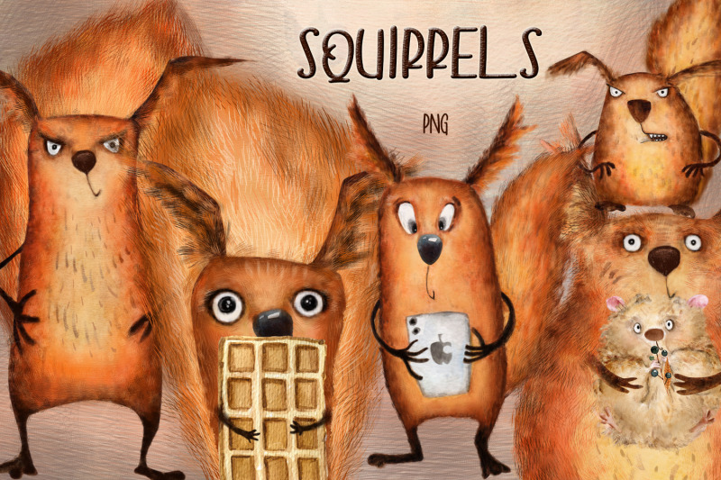 funny-squirrels-clipart