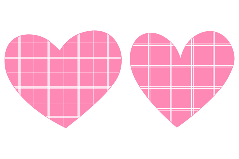 hearts-sublimation-hearts-pink-buffalo-plaid-hearts-svg