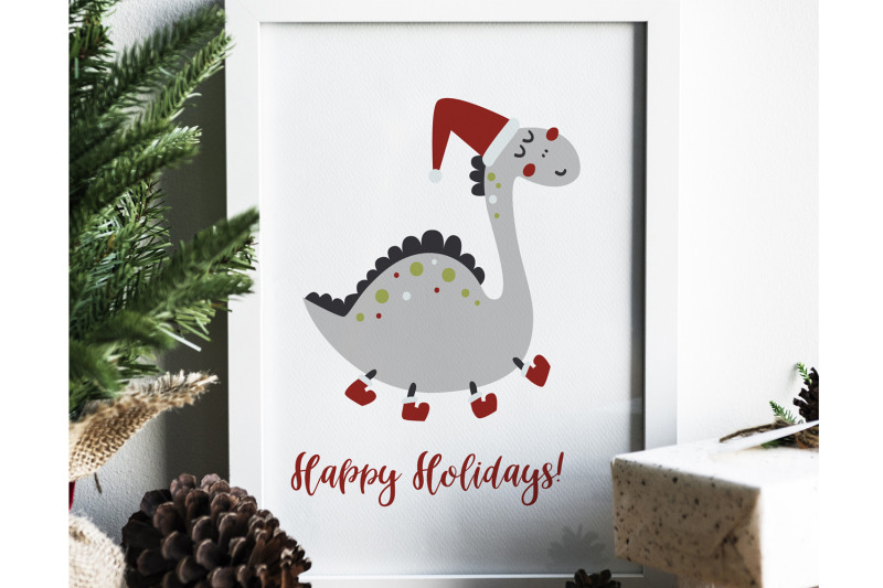 christmas-dinosaur-svg