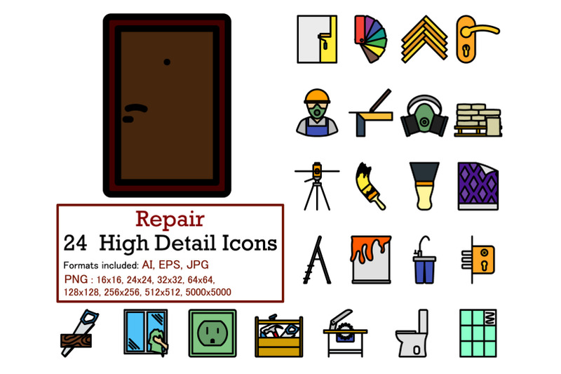 repair-icon-set