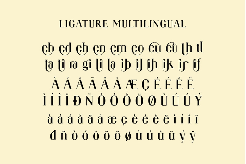 bragita-ligature-serif-typeface