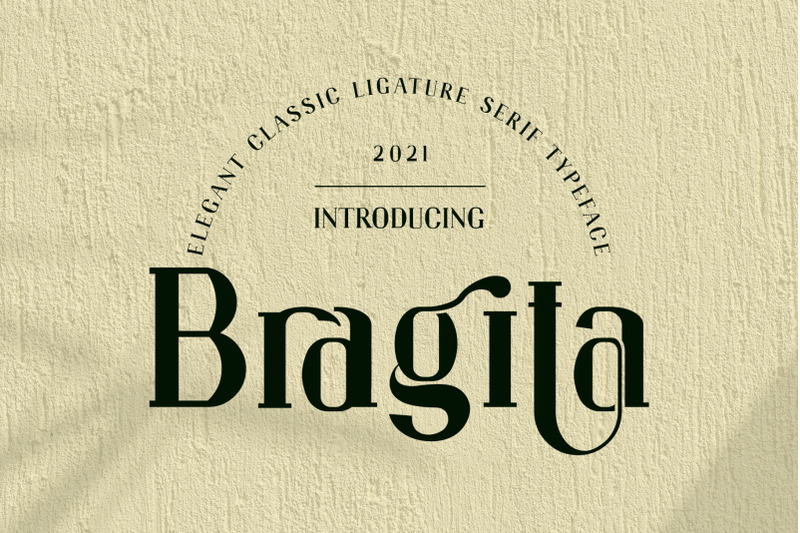 bragita-ligature-serif-typeface