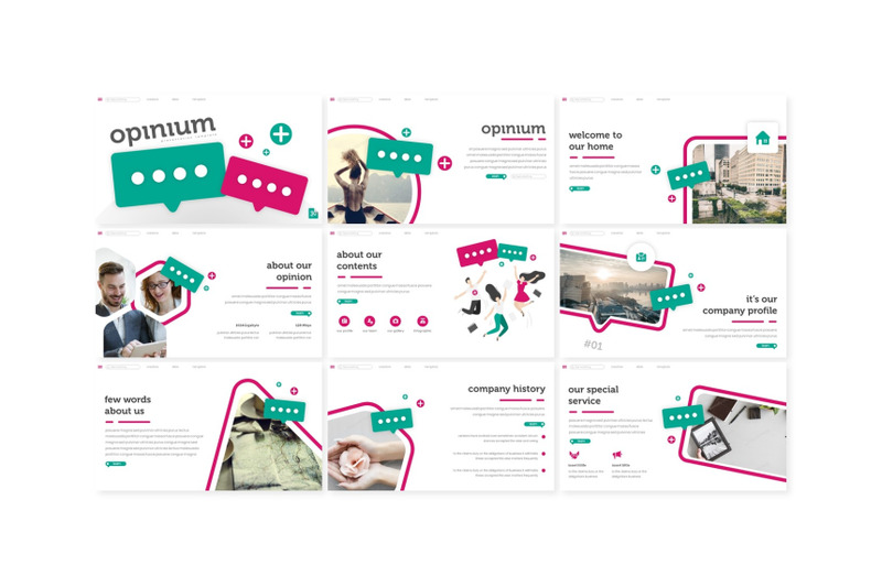 opinium-power-point-template