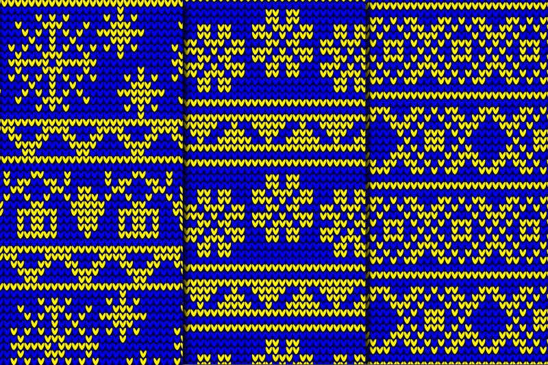 winter-knitted-pattern