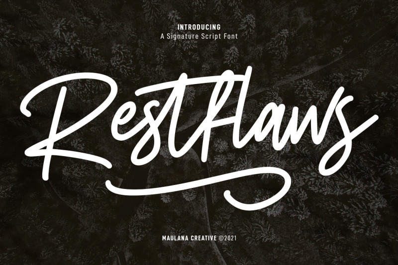 restfaws-signature-script-font