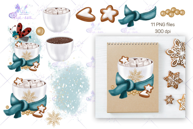 christmas-cocoa-digital-clipart