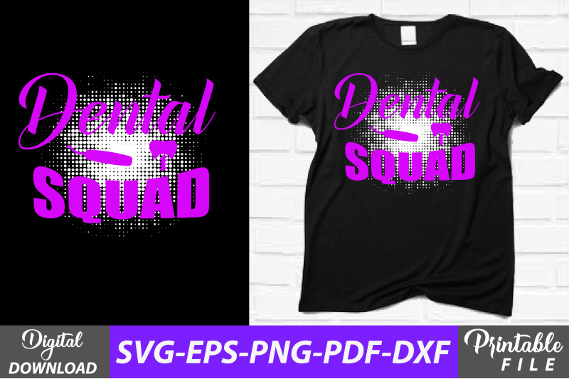 dental-squad-t-shirt-design-for-dentists-vol-2