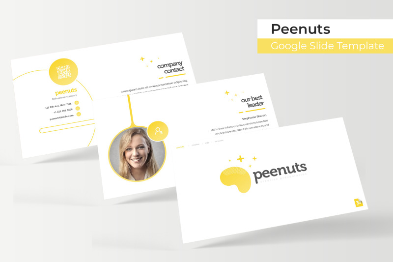 peenuts-google-slide-template
